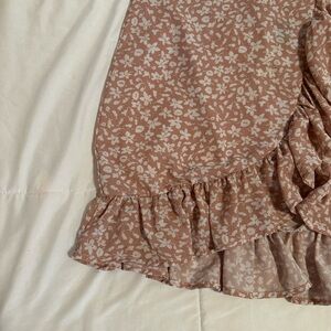 Floral Mini Skirt